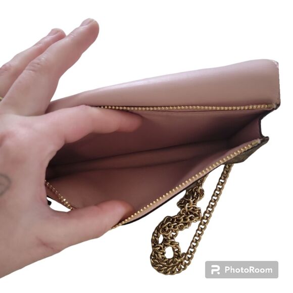 COACH PINK/BROWN WRISTLET/PURSE - Picture 7 of 16